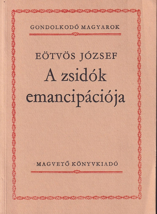  A zsidók emancipációja 