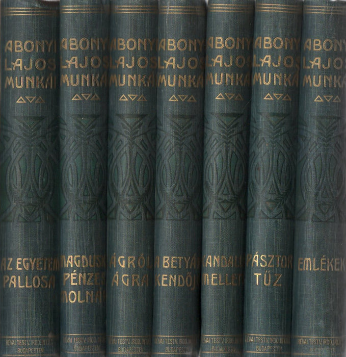 Abonyi Lajos munkái VI., VIII., XIII-XV., XVIII., XX.