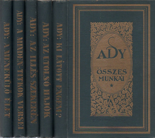 Ady összes munkái 5 kötete