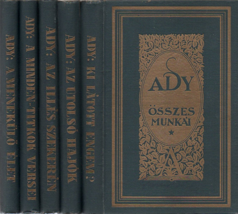 Ady összes munkái 5 kötete