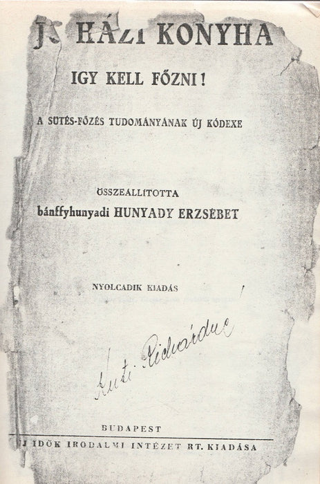 A jó házi konyha