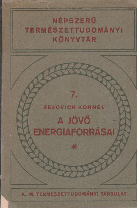 A jövő energiaforrásai