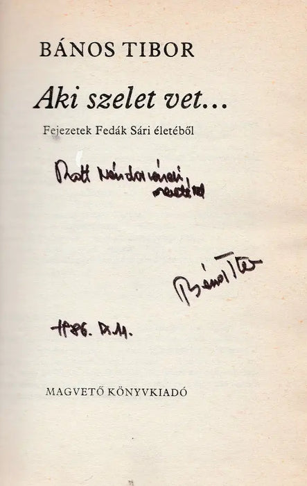 Aki szelet vet...