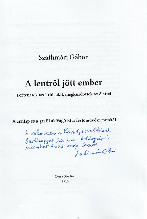 A lentről jött ember