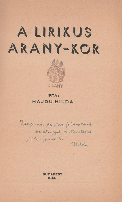 A lirikus Arany-kör