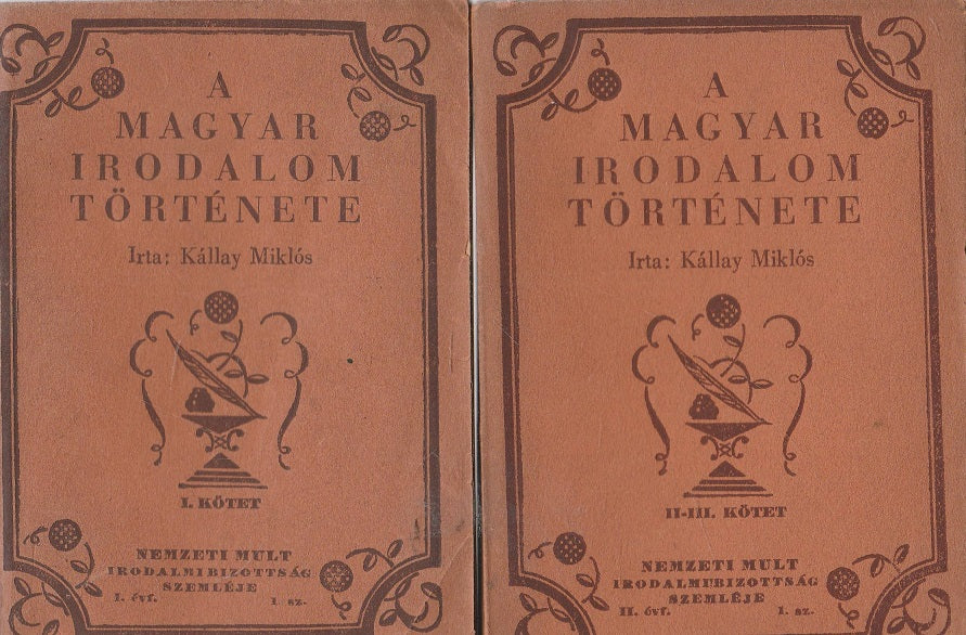 A magyar irodalom története I-III.
