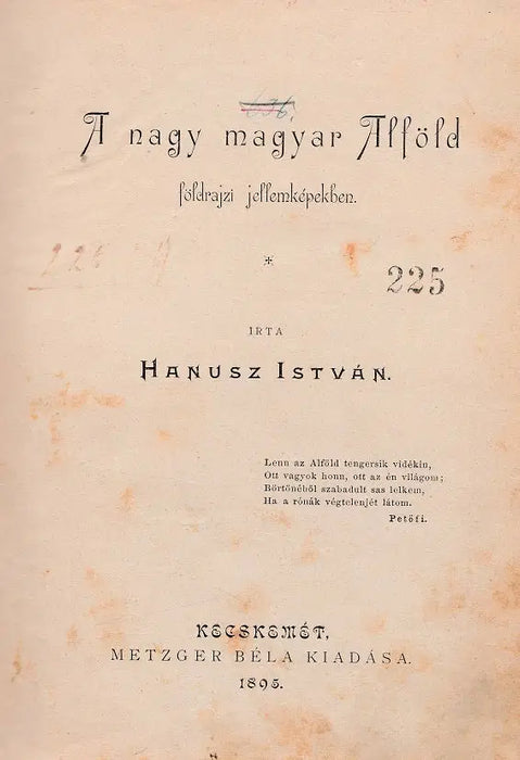 A nagy magyar Alföld
