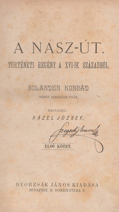 A nász-út I-II.