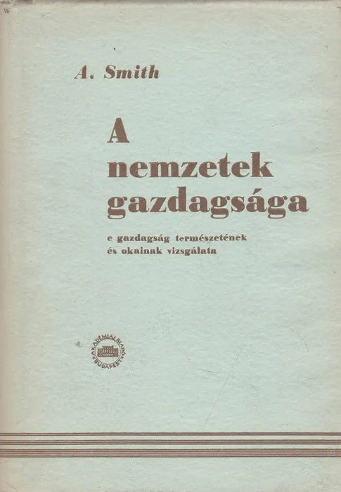 A nemzetek gazdagsága