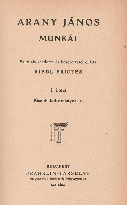 Kis hármaskönyv I-III.