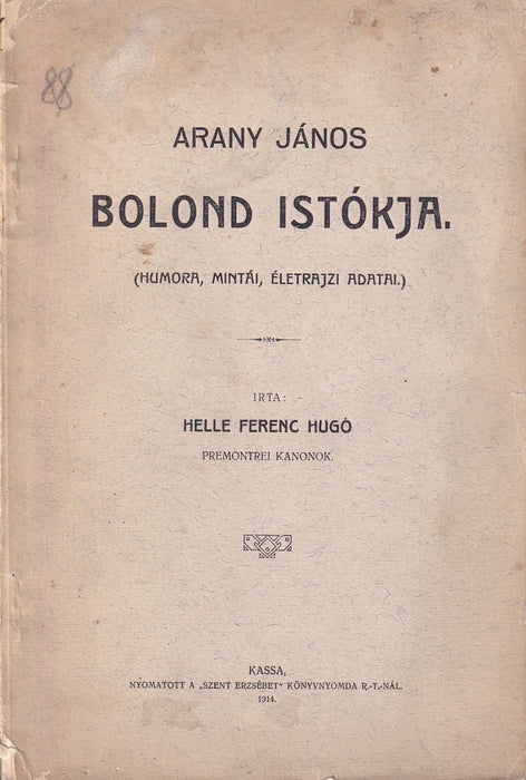 Arany János Bolond Istókja