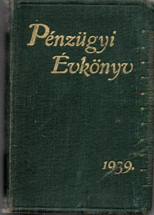 Arday Pénzügyi Évkönyve 1939