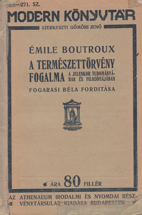 A természettörvény fogalma