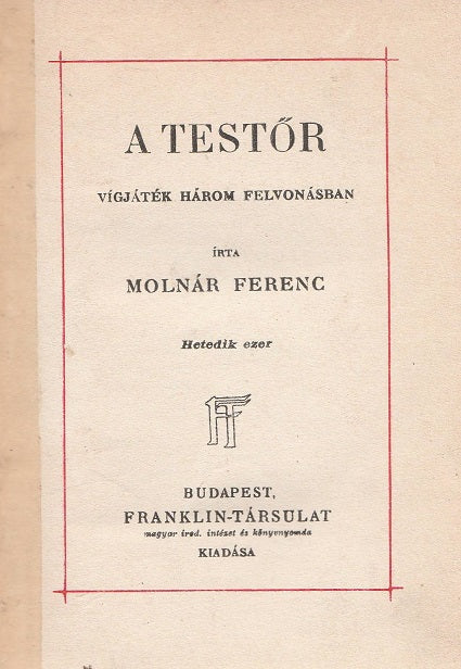 Égi és földi szerelem - A vörös malom - A testőr - A hattyú - A farkas - A fehér felhő - Úri divat