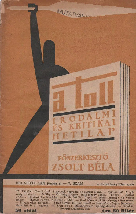 A Toll 1929. június 2. (7. szám)