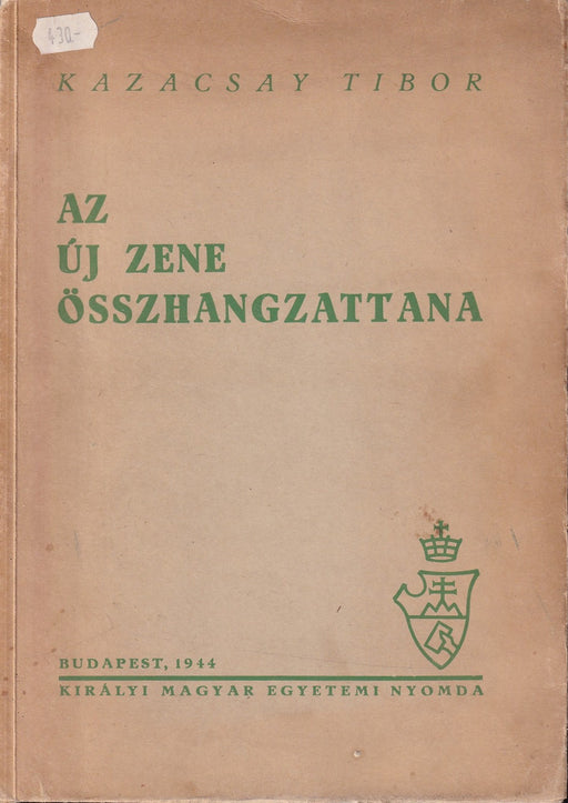 Az új zene összhangzattana