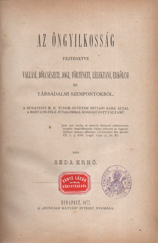 Az öngyilkosság