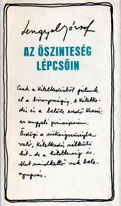 Az őszinteség lépcsőin
