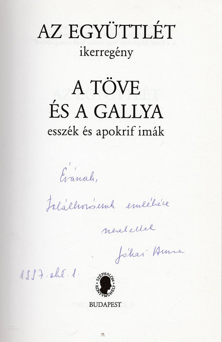 Az együttlét - A töve és a gallya