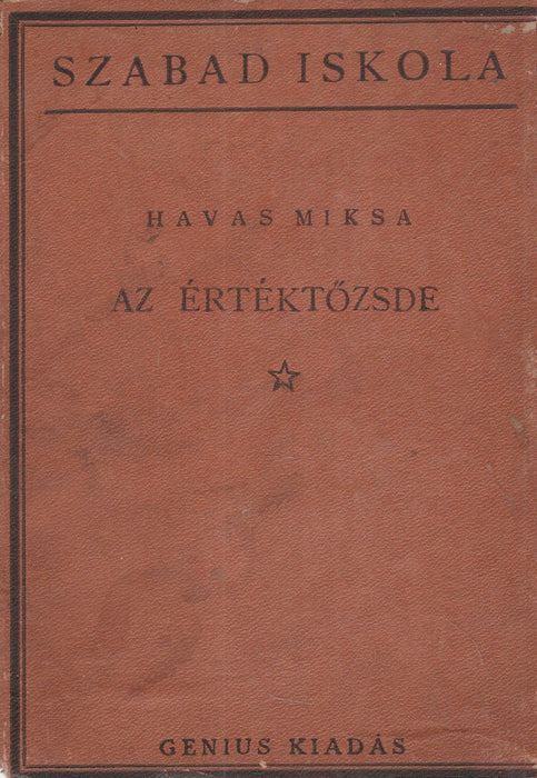 Az értéktőzsde