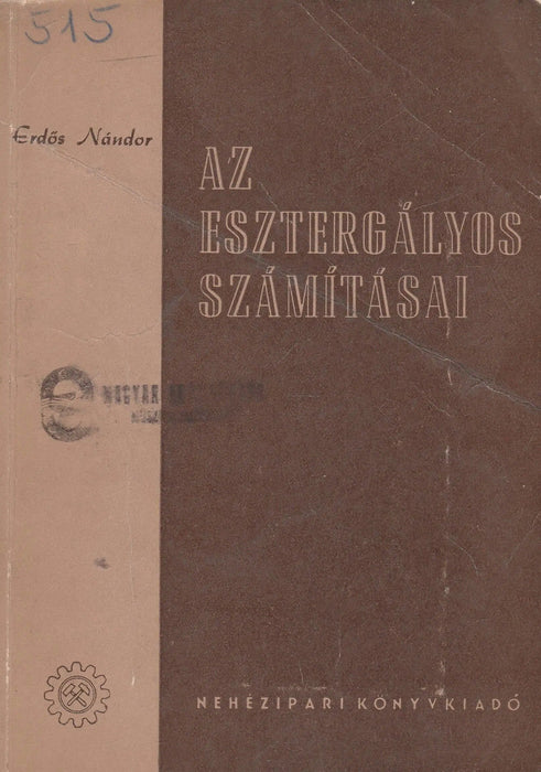 Az esztergályos számításai