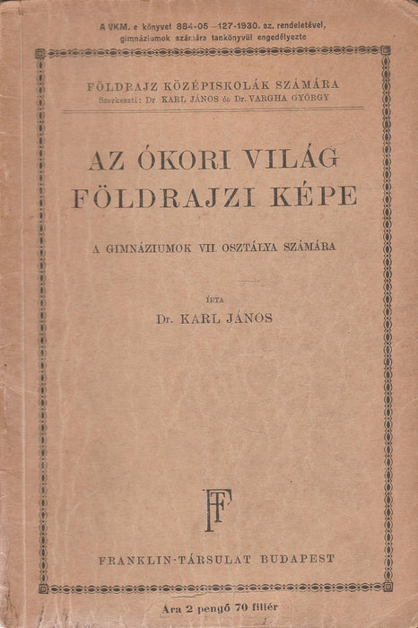 Az ókori világ földrajzi képe