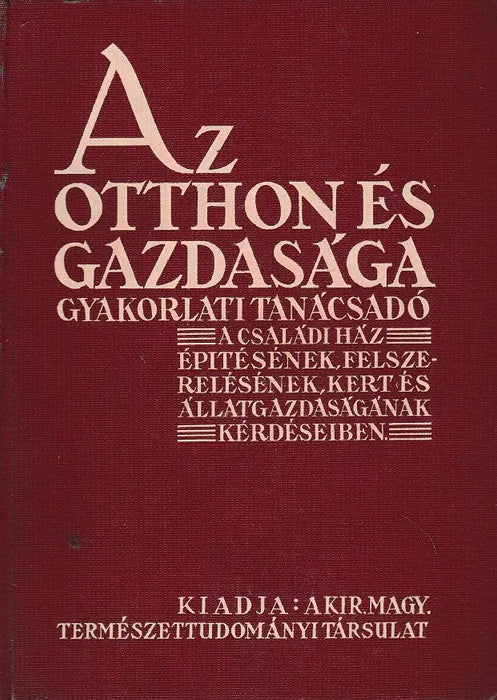 Az otthon és gazdasága