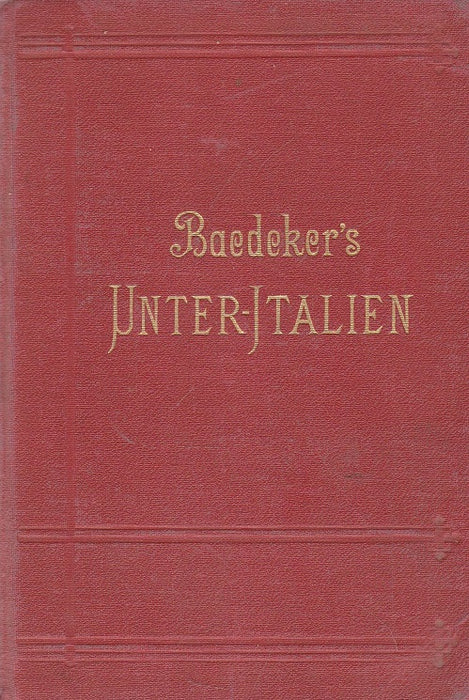 Baedeker's Unter Italien