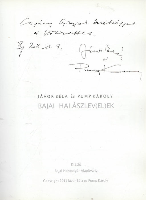 Bajai halászle(ve)lek