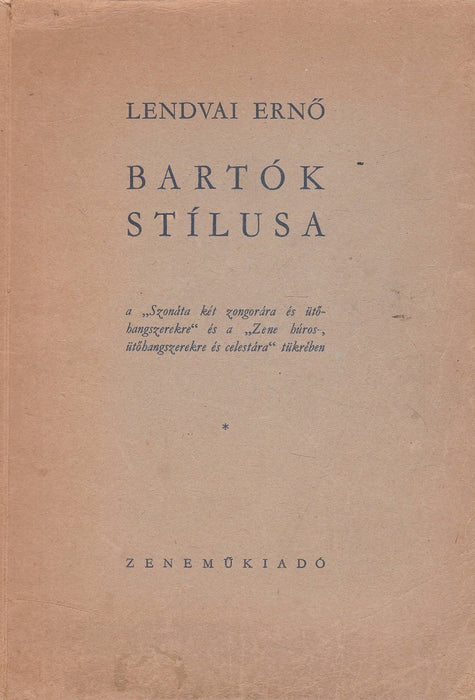 Bartók stílusa