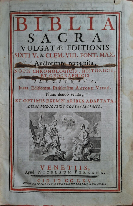 Biblia Sacra Vulgatae Editionis