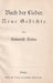 Buch der Lieder