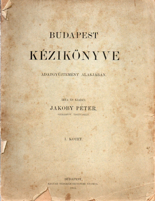 Budapest kézikönyve