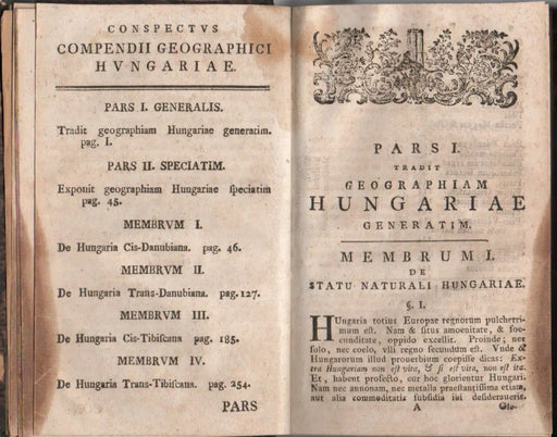 Compendium Hungariae geographicum