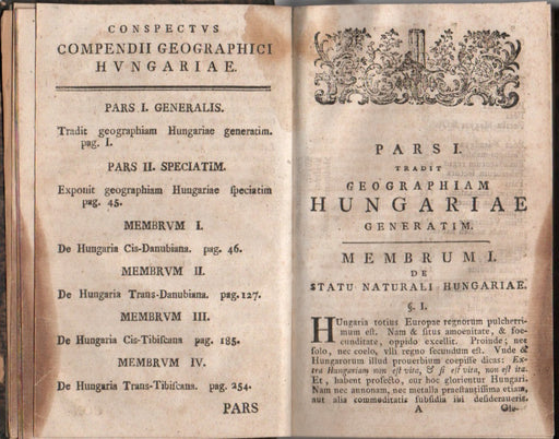 Compendium Hungariae geographicum