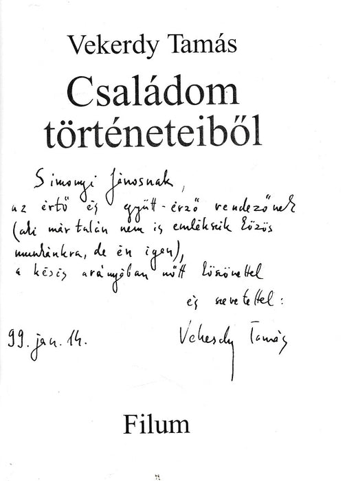 Családom történeteiből