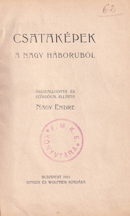 Csataképek a nagy háboruból