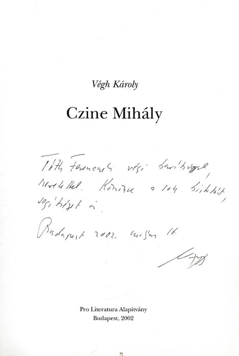 Czine Mihály