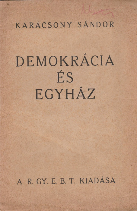 Demokrácia és egyház