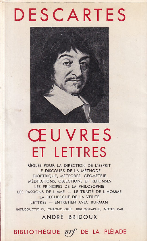 Descartes Oeuvres et letters