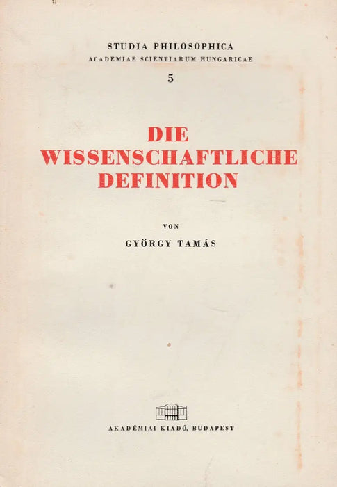 Die wissenschaftliche Definition