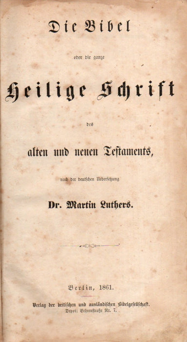 Die Bibel