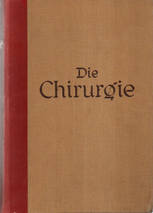 Die Chirurgie I–VI.