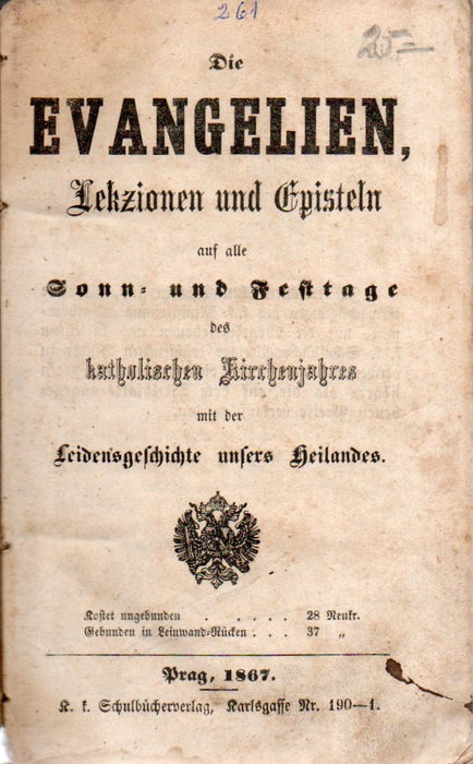 Die Evangelien, Lekzionen und Episteln