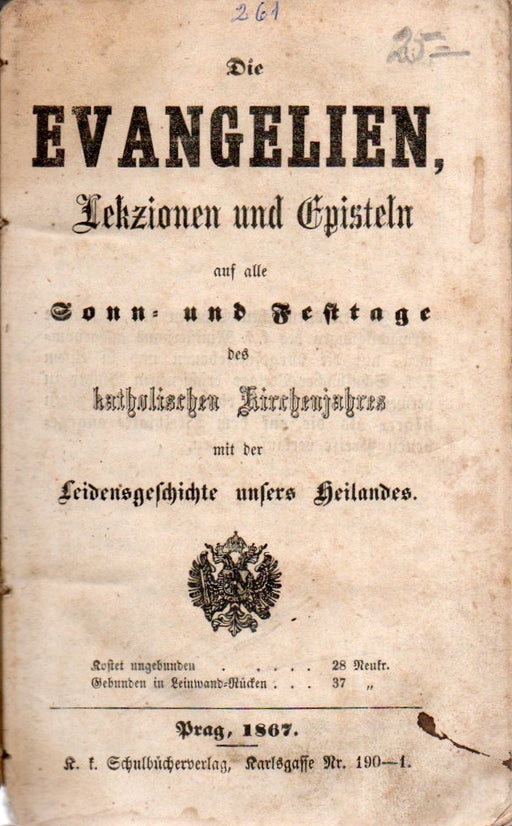 Die Evangelien, Lekzionen und Episteln