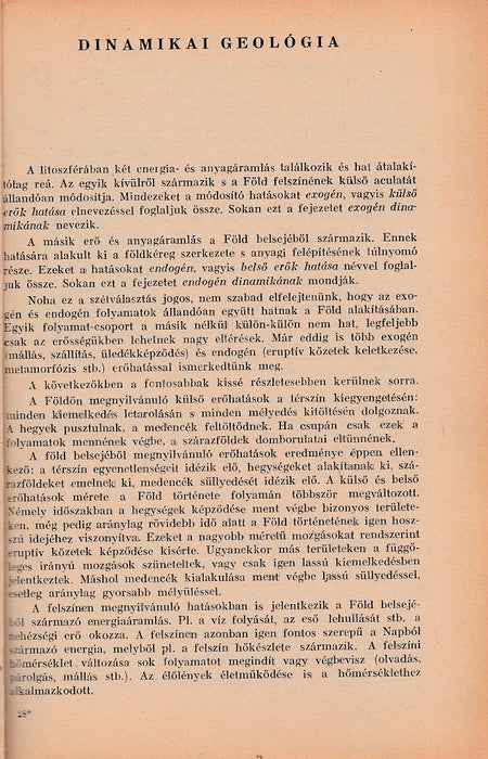 Dinamikai geológia