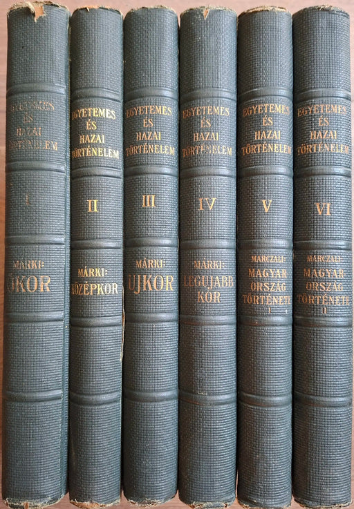 Egyetemes és hazai történelem I-VI.