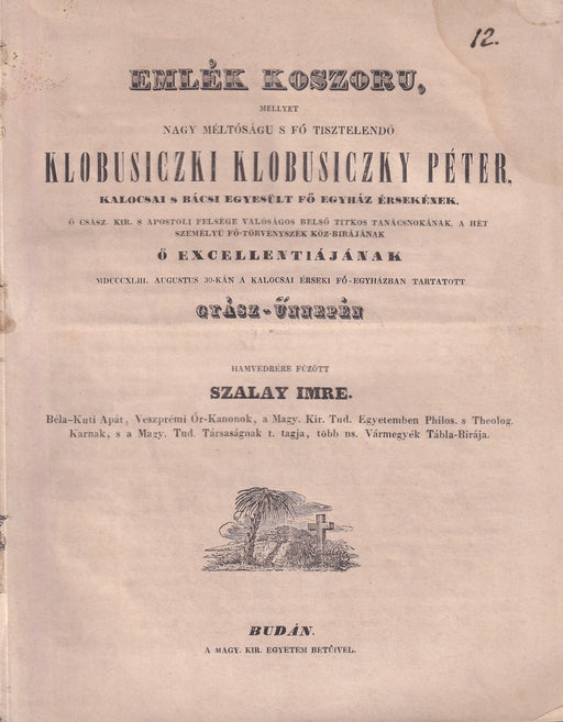 Emlék koszoru