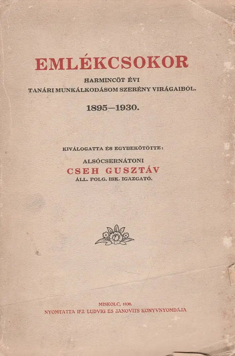 Emlékcsokor