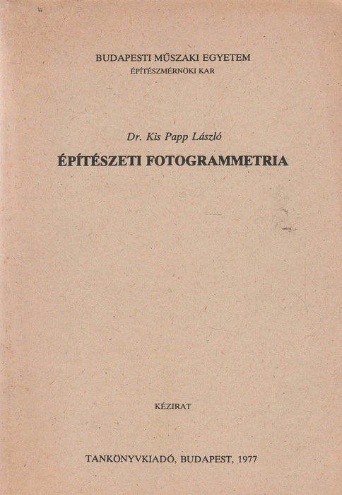 Építészeti fotogrammetria